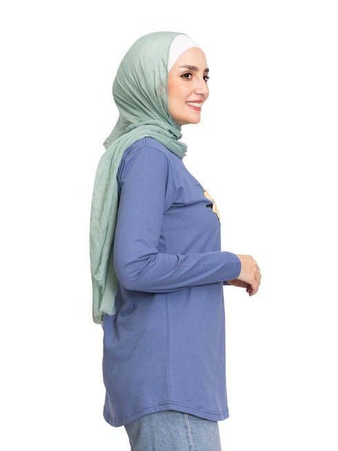 Jeans Printed Long - Sleeve Design 41 - Khotwh